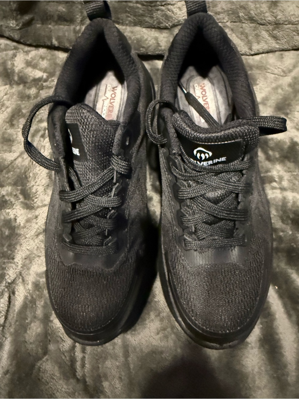 Wolverine women’s Black Athletic Work steel toe Sneaker